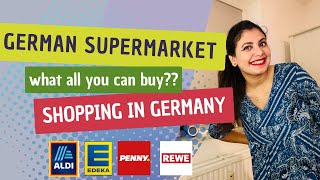 Grocery prices at German Supermarket | ALDI I REWE |  EDEKA | PENNY | Indians in Germany
