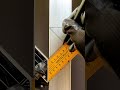 the secret to cutting thin square tubes #welding #welder #metalworking #fabrication