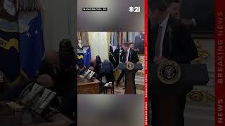 WATCH: Man collapses as Trump, Dr. Oz, RFK Jr. make announcement on GLP-1 weight-loss drugs
