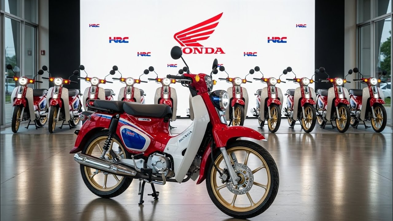 2026 Honda Super Cub 160 HRC 😱 | The Legendary Cub Just Went FULL RACING MODE!