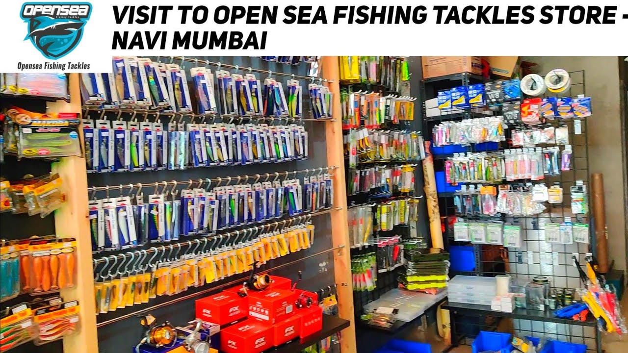 Visit to Opensea Fishing Tackles Store - Navi Mumbai