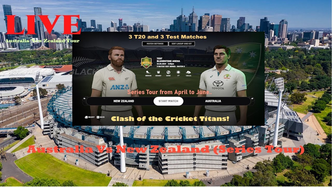 Cricket HighLights Australia Vs New Zealand 2nd Test day three! # ...