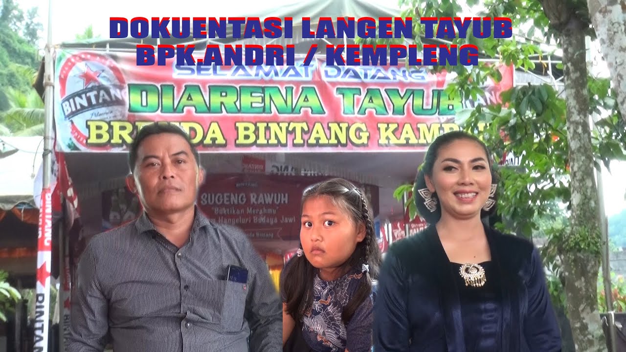 #live  LANGEN TAYUB MAS .ANDRI KEMPLENG