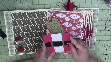 File Folder Mini Album Introduction walk though