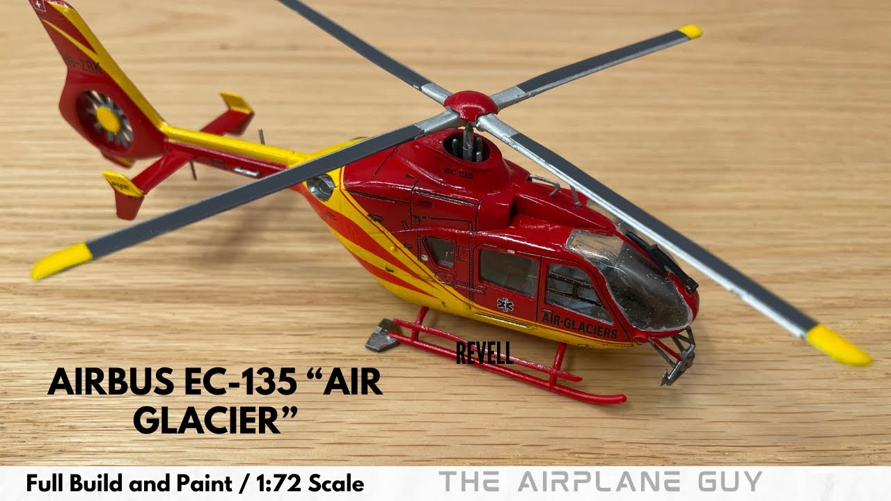 Airbus EC135 / Revell / 1:72 scale / Assembly Process / Painting ...