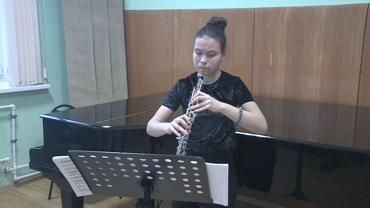 этюд №1 Сильвестрини Silvestrini Etude for oboe 1 YouTube