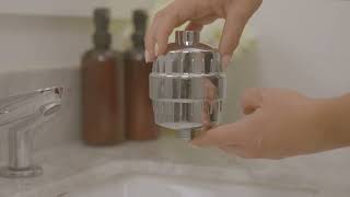 How to Install your Aquabliss SF100 Daily Revitalize Shower Filter