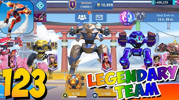 Mech Arena - Gameplay Walkthrough Part 123 - LEGENDARY Team🔥(iOS,Android)