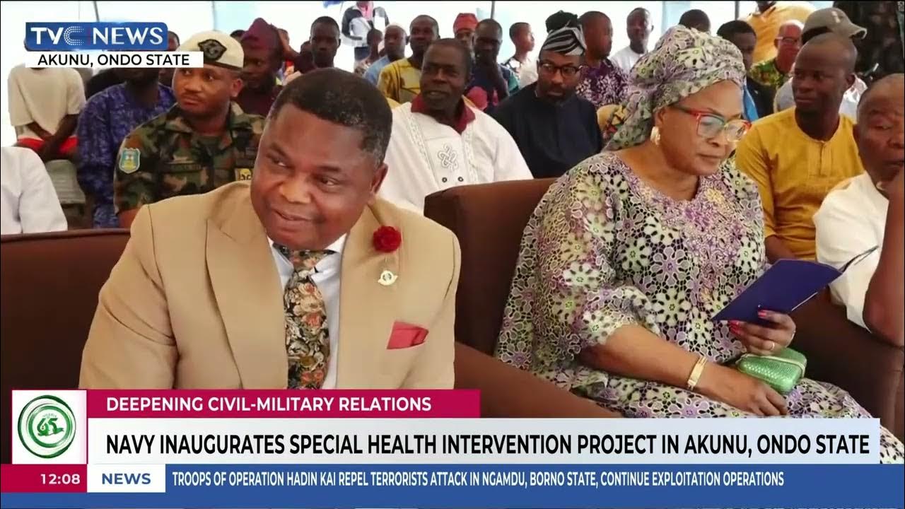 Navy Inaugurates Special Health Intervention Project In Akunu, Ondo State