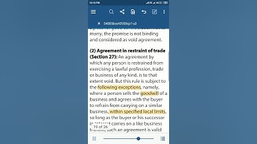 EXPRESSLY DECLARED VOID AGREEMENTS PART 1