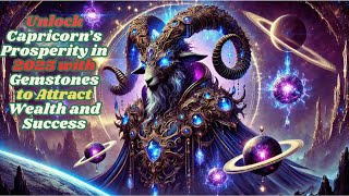 💍 Unlock Capricorn’s Prosperity in 2025 with Gemstones to Attract Wealth and Success