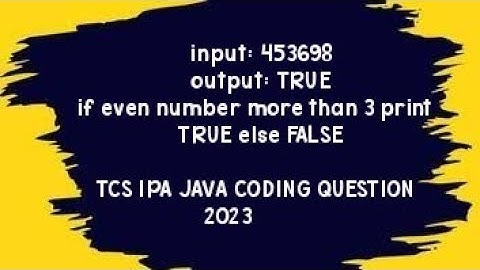 ipa java coding question | tcs ipd java coding solution 1 ipa 2023 | repeated ipa java coding | #tcs