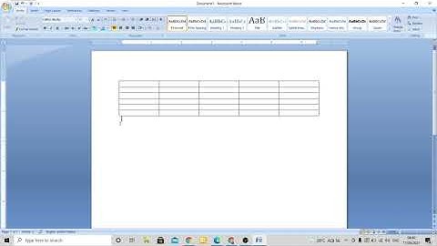 std 5 ch 3 Working with Tables (part 1) (practical 1)