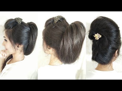 2-most-beautiful-hairstyles-for-party-|-party-updos-for-medium-hair-|-easy-wedding-hairstyles