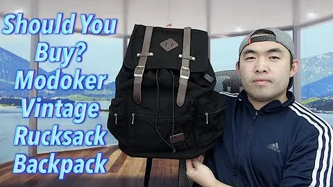 Should You Buy? Modoker Vintage Rucksack Backpack