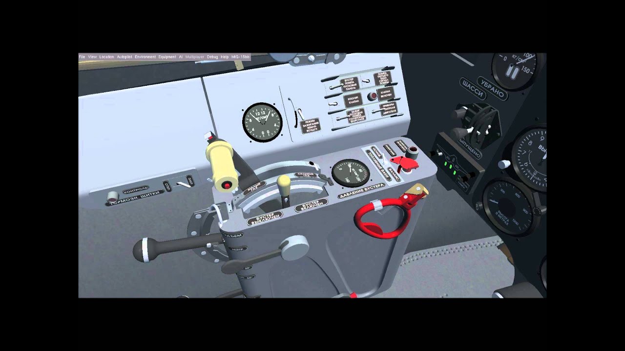 MiG-15bis Start up Tutorial (FlightGear)