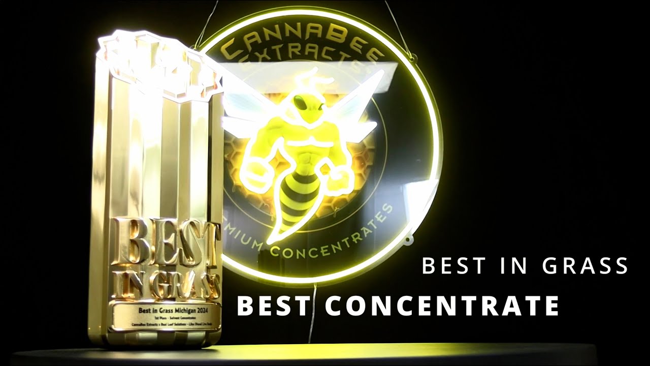 Cannabee Extracts:  2024 Best In Grass Award Winner!!!