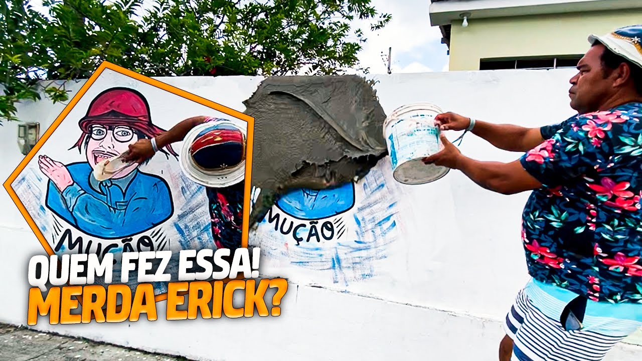 FIZERAM MUÇÃO NO MURO DO GALO E ELE PEGOU AR 😂 | GALO CEGO