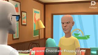 Caillou Misbehaves At Starbucksgrounded