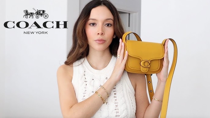 Coach Yellow Leather Legacy Penny Shoulder Bag Coach