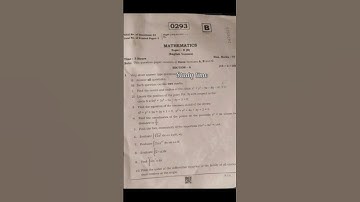 Ts inter 2nd year maths-2b public exam question paper 2025