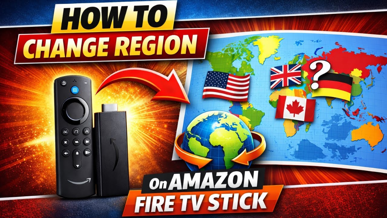 How To Change Country Region On Amazon Fire TV Stick 2026 Easy 