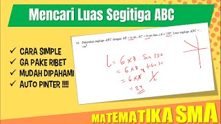 Mencari Luas Segitiga ABC