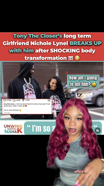 #tonythecloser #nicholelynel #breakup #dating #influencer #gossip #relationship #viralshort #tea