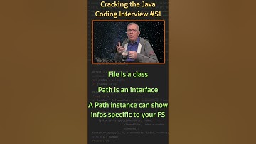 What is the difference between File and Path? - Cracking the Java Coding Interview