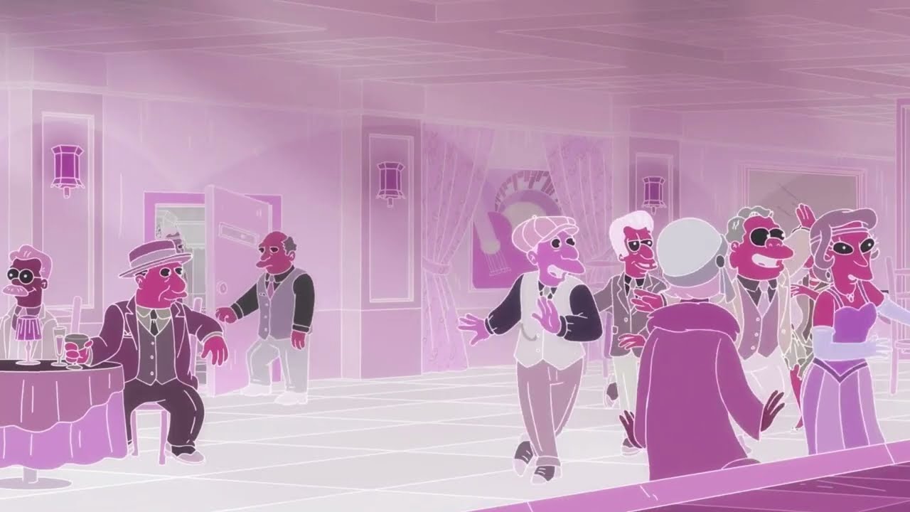 The Simpsons | Lisa in the Beatnik Era Theme Intro Logo Sponsored by Klasky Csupo 2001 Effects