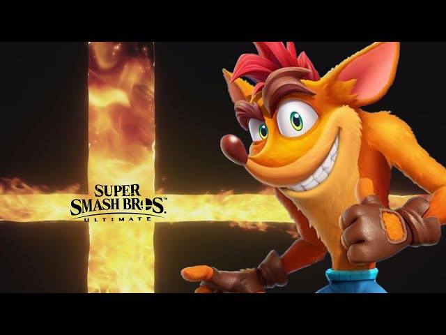 Super Smash Bros. Ultimate, Crash Bandicoot Trailer