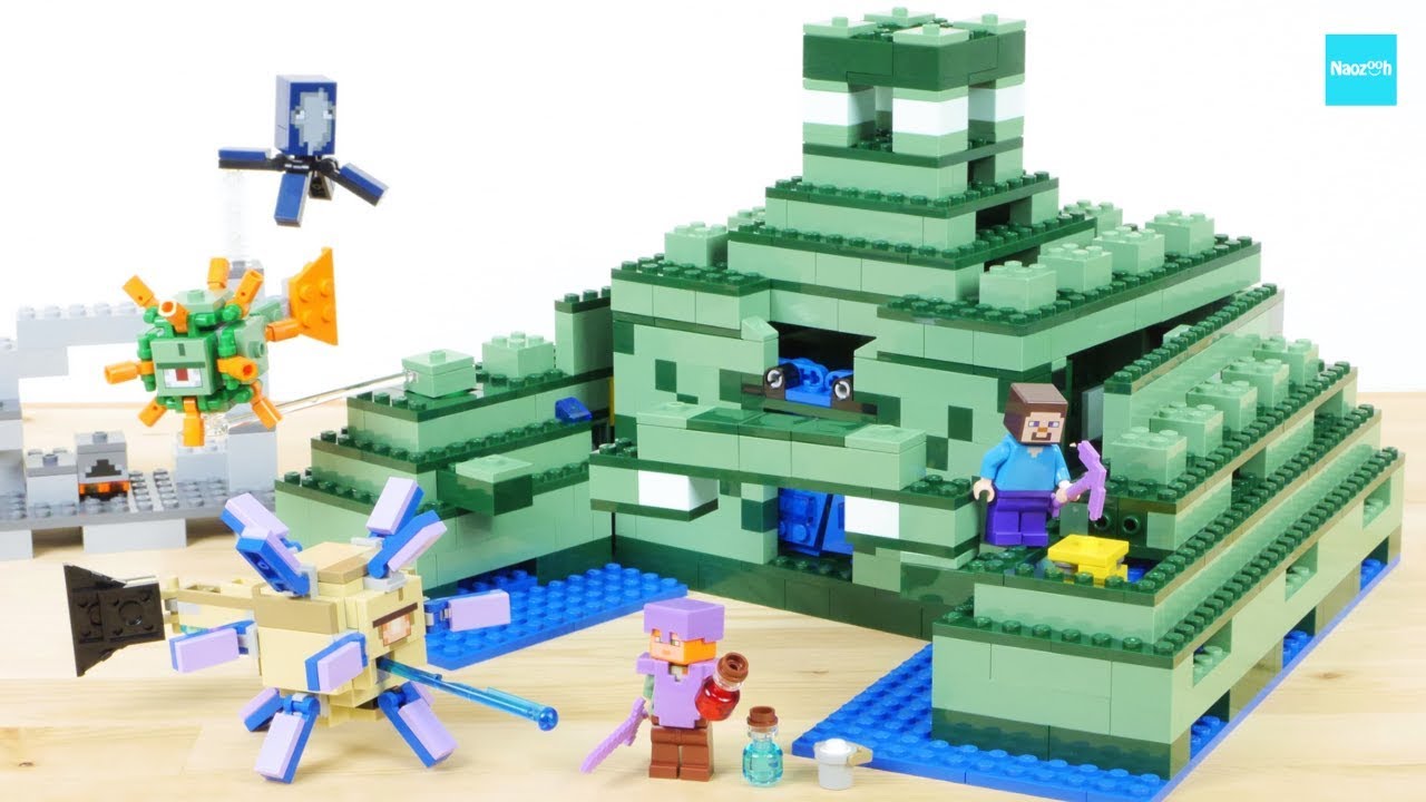 レゴ マインクラフト 海底神殿 21136 ／ LEGO Minecraft the Ocean Monument 21136