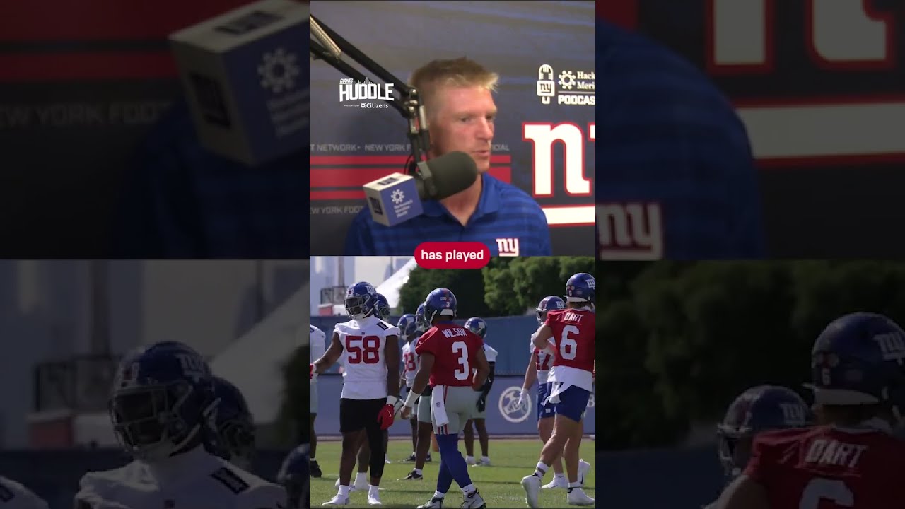 Former NFL Quarterback Matt Simms On The Giants QB Room Shorts Nfl