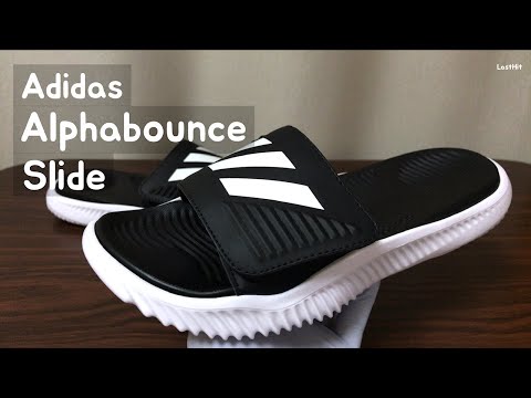 [ENG] 아디다스 알파바운스 BB 슬라이드, Adidas Alphabounce BB Slide