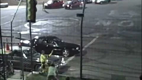 1973 Olds 98 vs Mercury Merauder Elko Speedway 7-7-2012 Gilomen Oldsmobile Race spectator drags