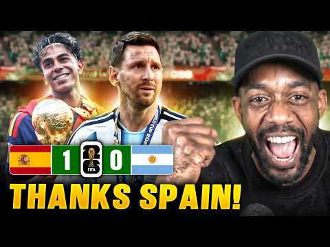 SPAIN SAVE FOOTBALL! Rants And Lee Phone Call! | Spain Vs Argentina WORLD CUP FINAL MATCH REACTION!