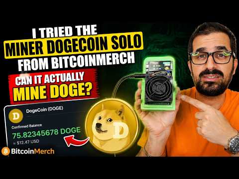 I Tried the Miner DogeCoin Solo from BitcoinMerch — Can It Actually Mine DOGE?