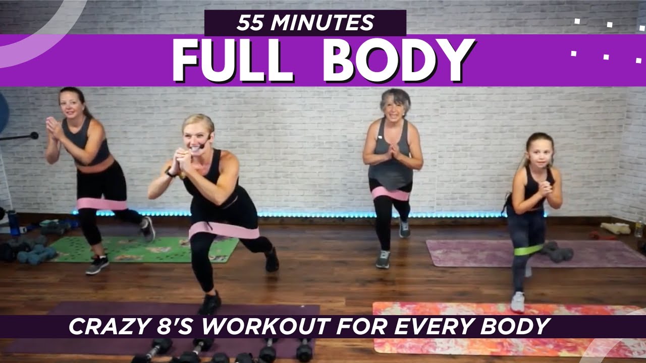 Full Body "Crazy 8" Workout for Every Body 💪 8 Moves, 8 Reps, 8 Rounds