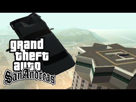 GTA San Andreas - Carros Voadores! Pt. 1