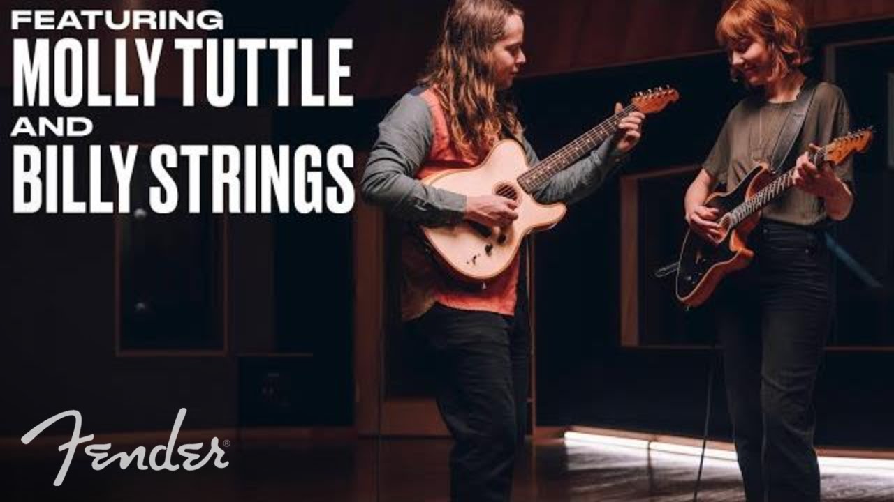 Molly Tuttle and Billy Strings American Acoustasonic Stratocaster Fender