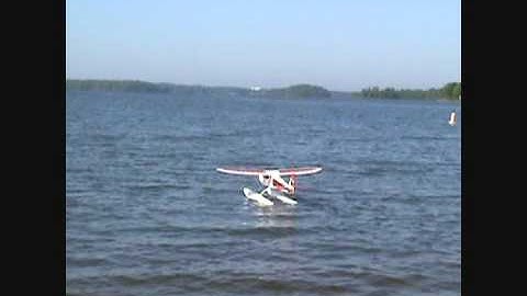 Electric Sig Rascal 110 on floats