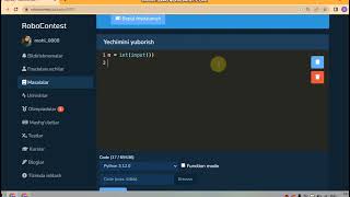 Robocontest #0007 masala.  ||Python||