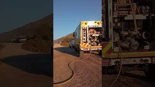 bomberos forestales Galicia, incendio monte galiñeiro
