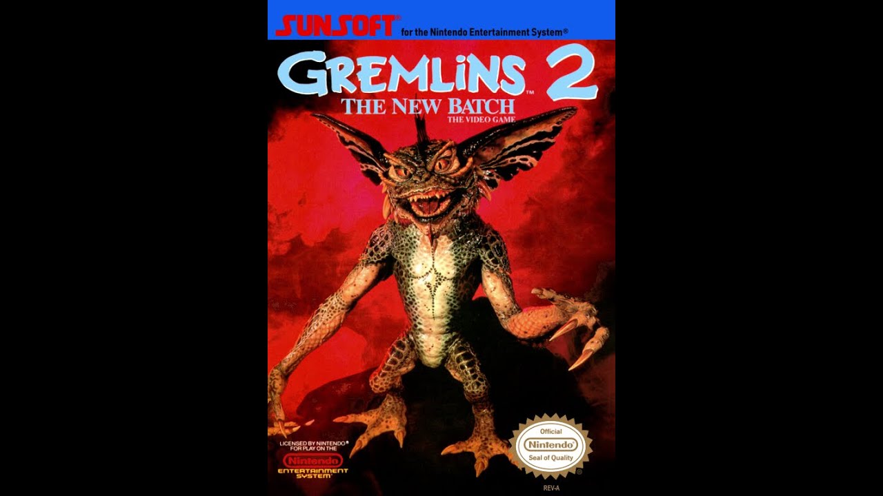 NES GREMLINS 2 THE NEW BATCH PLAY THRU WITH CODE HELP - YouTube