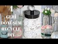 KAVANOZLARDAN SÜPER GERİ DÖNÜŞÜM RECYCLE / DIY