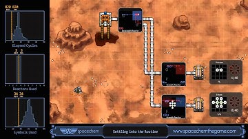 SpaceChem Walkthrough: Settling into the Routine