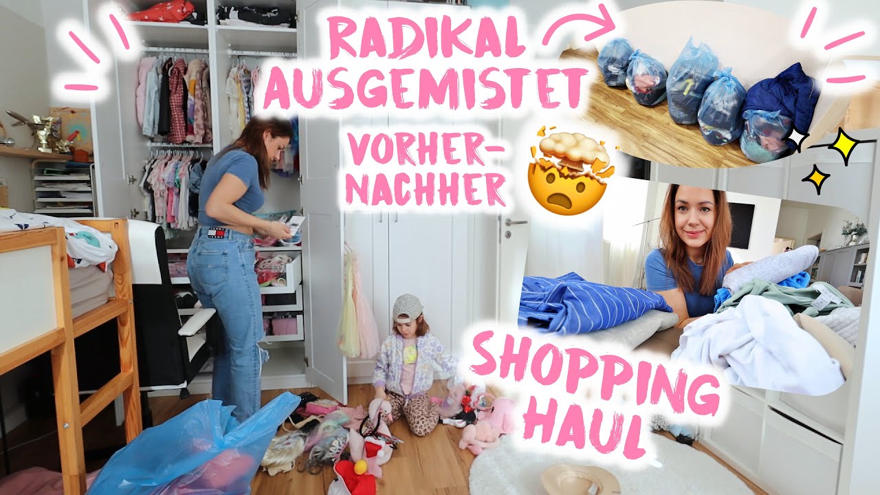 Weg mit dem Chaos! 🏡 XXL Ausmisten & Shopping Haul🤑 • Vlog • Maria Castielle