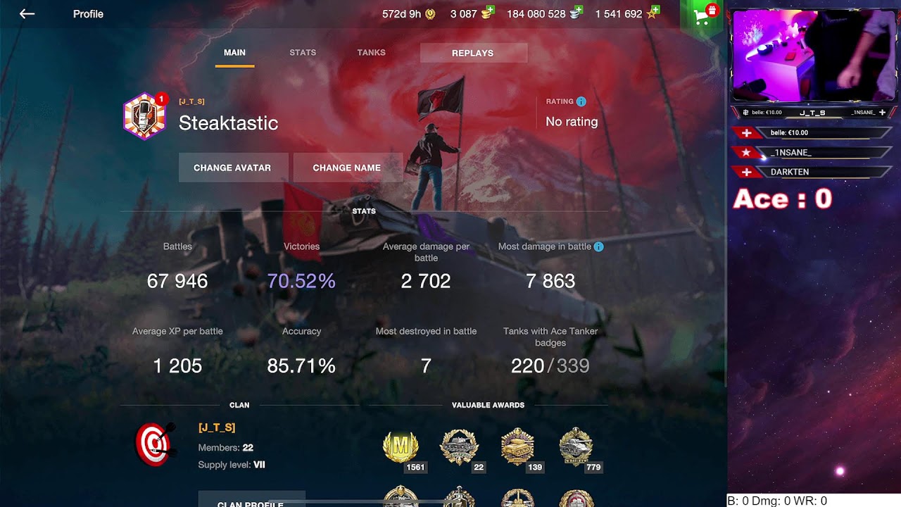 WoTB - Platoons with Subs