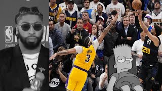 I Don't Know Man?.. Nuggets at Lakers Game 2 |REACTION|