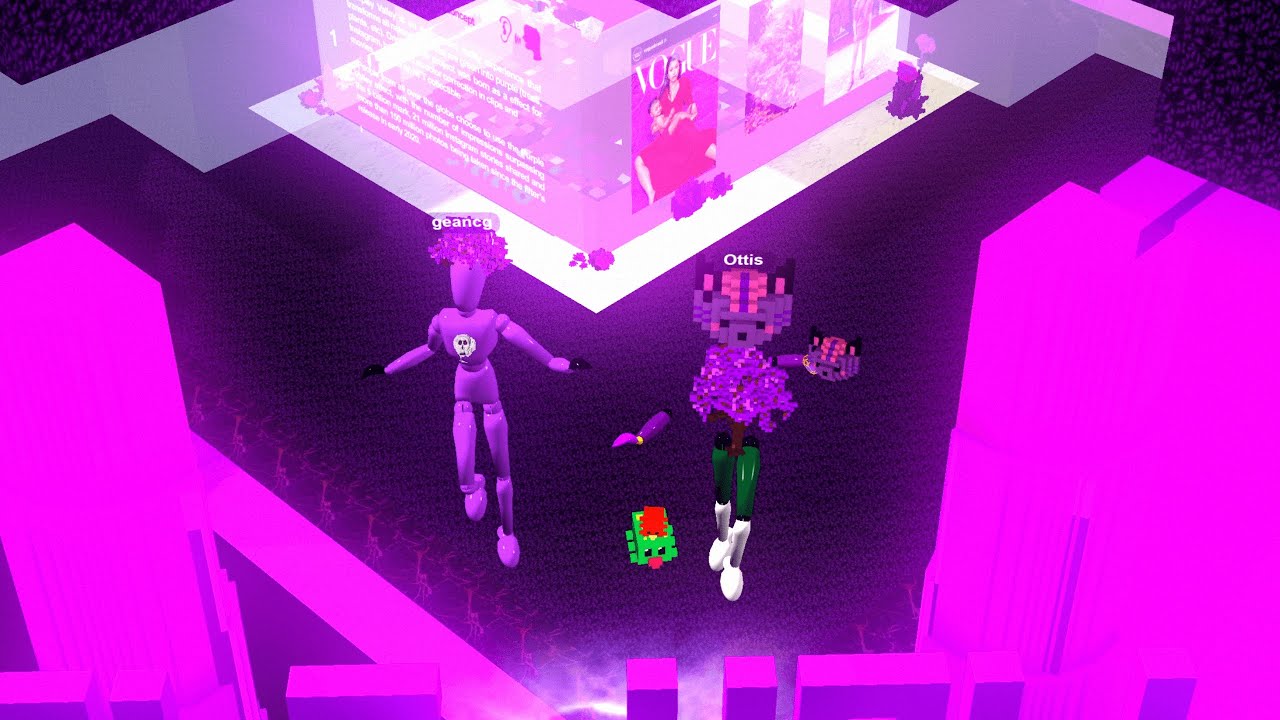 Purple Valley - Metaverse Gallery by Ottis